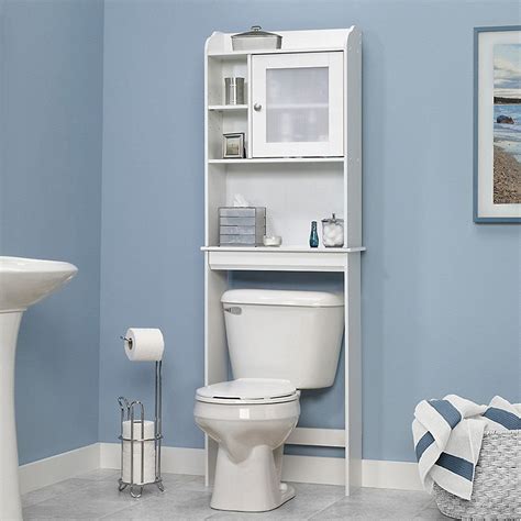 Sauder Caraway Bathroom Floor Cabinet Bathroom Storage Over Toilet