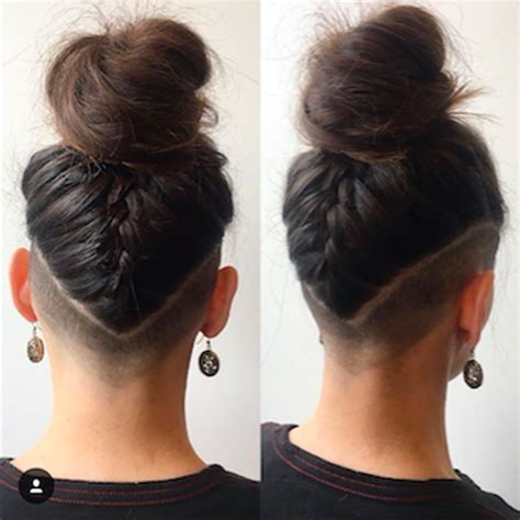 If you're stuck at home at the moment, why not use the time to plan your next short haircut? 30 Hideable Undercut Hairstyles for Women You'll Want to ...