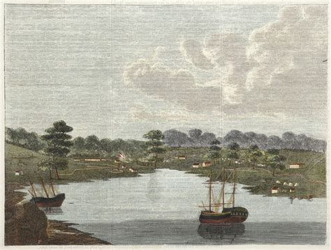 Sydney Cove In 1788 Antique Print Map Room