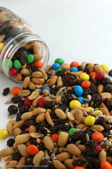 recipe for trail mix hoosier homemade