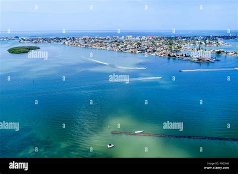 St Saint Petersburg Floridamadeira Beachboca Ciega Bay Watergulf Of