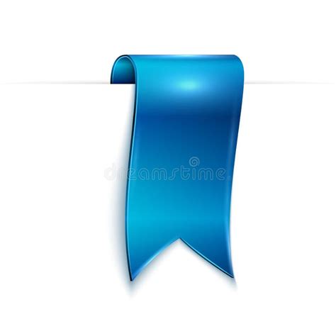 Blue Ribbon Stock Vector Illustration Of Focus Festive 47075811