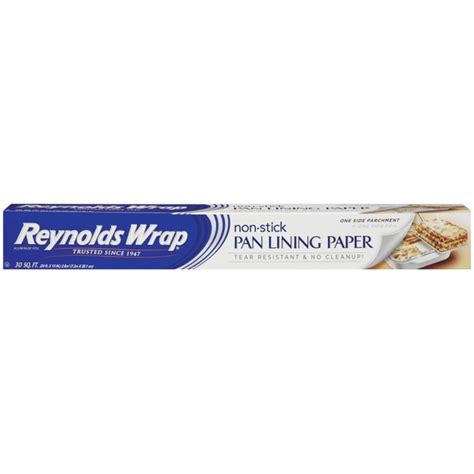 Reynolds Parchment Paper Non Stick Pan Lining Paper Aluminum Foil Each