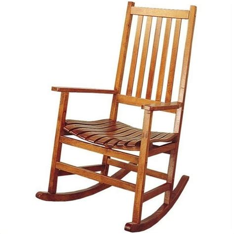 Traditional Wood Rocking Chair