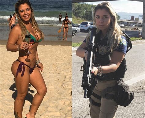 Latest Updates World S Sexiest Cop Brazilian Policewoman Arrests Hearts With Her Bikini Photos