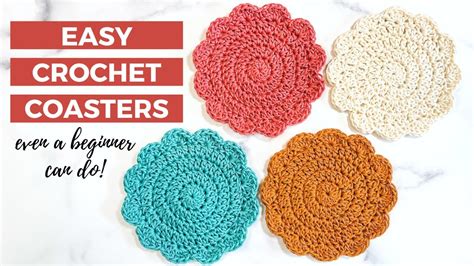 Crochet 101 How To Crochet The Sunrise Coaster Stitch By Stitch