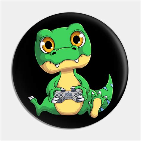 Video Gamer Dinosaur Gaming T Rex Pew Gamer Kids Video Gamer Dinosaur