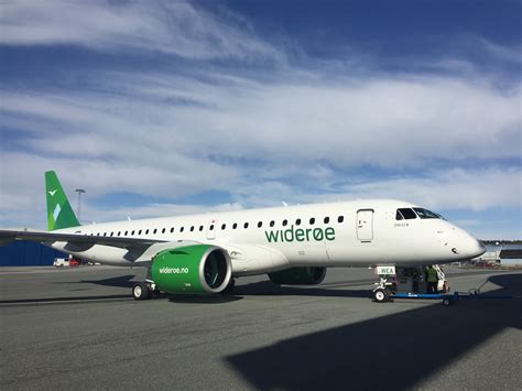 On The Delivery Flight Of The Worlds First Embraer E190 E2 The