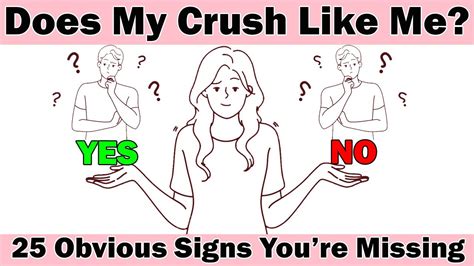Does My Crush Like Me 25 Obvious Signs Youre Missing Youtube