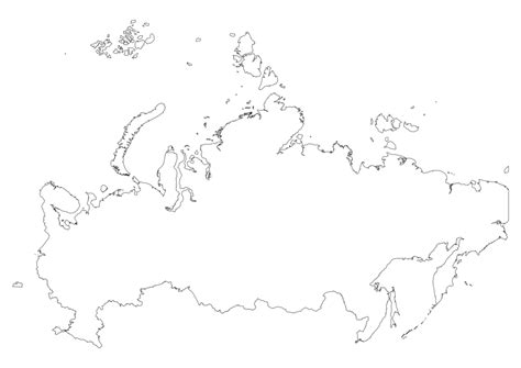 Blank Outline Maps Pertaining To Blank Russia Map Pri Vrogue Co