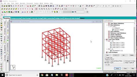 Structural Steel Design In Staad Pro Youtube