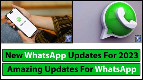 Whatsapp New Update 2023 New Whatsapp Update 2023 Whatsapp Youtube