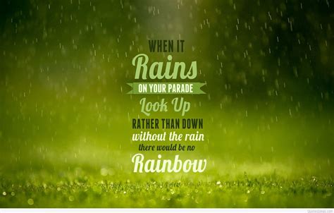 Beautiful Rain Drops Wallpapers With Quotes