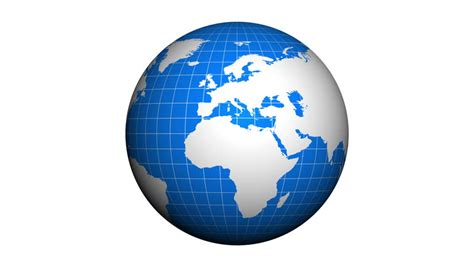 Rotating Earth Globe Loopable On Stock Footage Video 100 Royalty