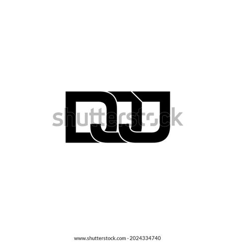 Djj Letter Initial Monogram Logo Design Stock Vector Royalty Free