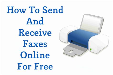 How To Send And Receive Faxes Online Via Computer For Free Hackzhub