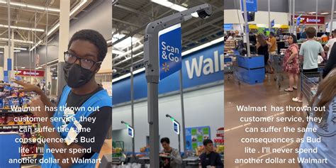 Walmart Customer Demands Cashier Refuses Self Checkout