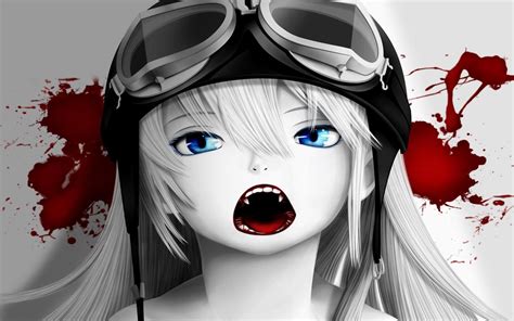 Bloody Anime Vampire Girl Anime Pinterest Vampire