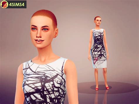 White Dress The Sims 4 Catalog