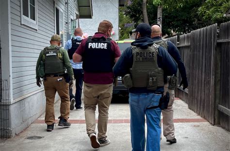 police and u s marshals conduct compliance checks on sex offenders in santa barbara news