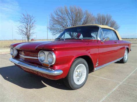 Chevrolet Corvair Monza Spider Convertible For Sale
