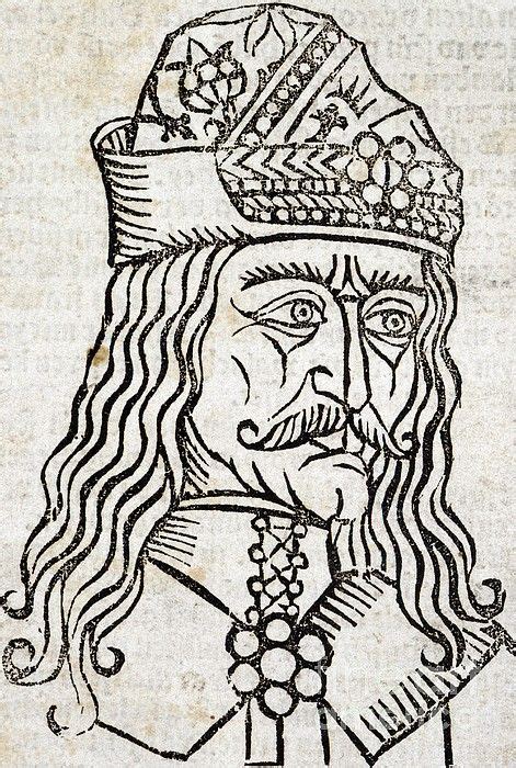 Vlad The Impaler Ruler Of Wallachia By British Library Vlad The