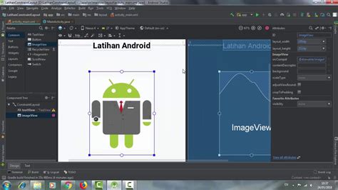 Tutorial Constraint Layout Android Studio Pemula YouTube