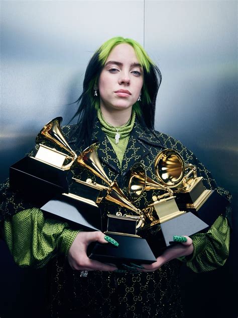 Billie Eilish 62nd Annual Grammy Awards Portraits 2020 Hq