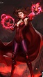 Scarlet Witch 4K Art, HD Superheroes Wallpapers Photos and Pictures ...