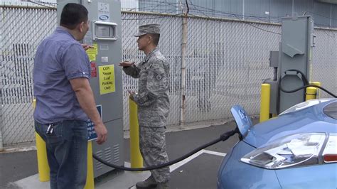 Dvids Video Us Air Force Tests First All Electric Vehicle Fleet