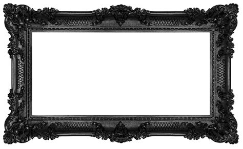 Black Baroque Frame Stock Photo Download Image Now Istock