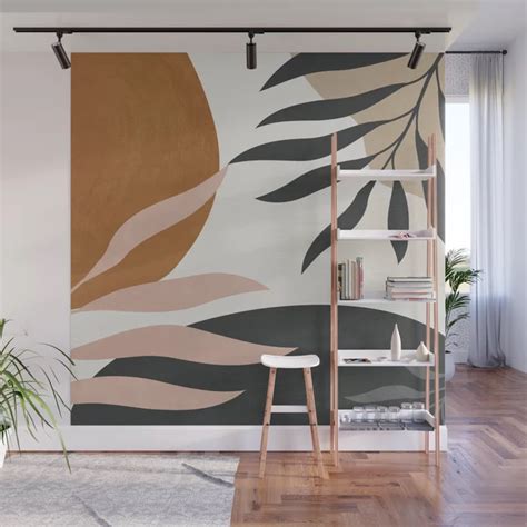 Buy Abstract Art 54 Wall Mural By Thindesign Worldwide Shipping