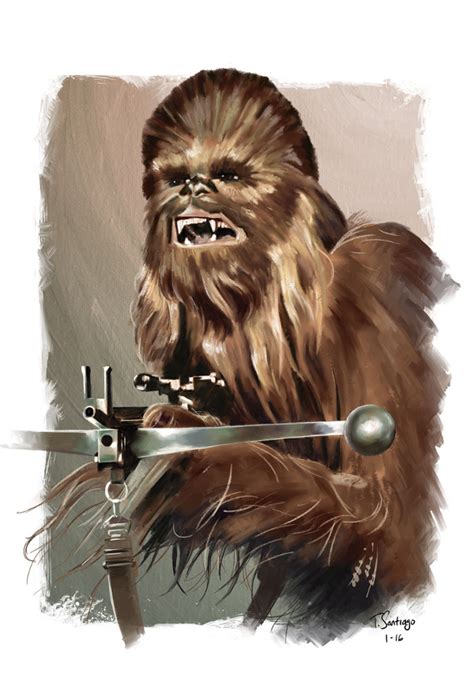 Chewbacca — Tony Santiago Art