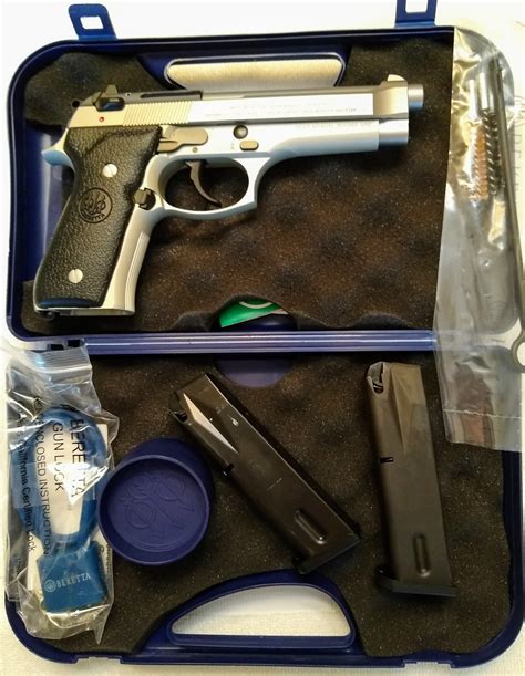 Beretta 92fs Inox 9mm 49 Barrel 9mm Luger For Sale At