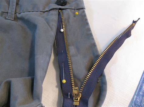 How To Replace A Jean Or Pant Zipper Zipper Pants Refashion