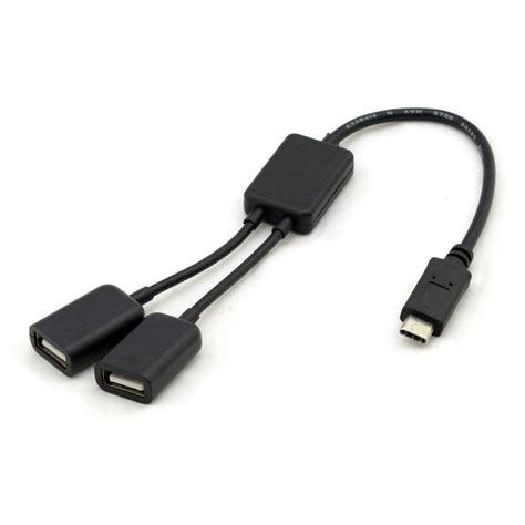Currently, a usb 2.0 connection provides up to 2.5 watts of power—enough to. USB Type C to 2 x USB 2.0 Adapter - Black ...