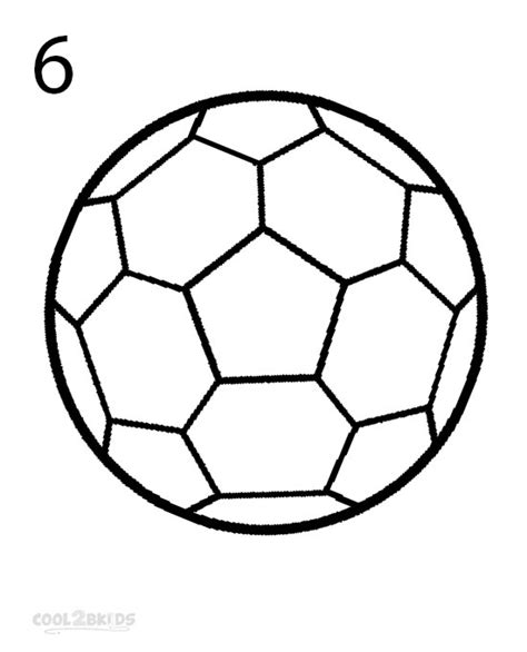 Balón De Fútbol Para Dibujar Cool2bkids