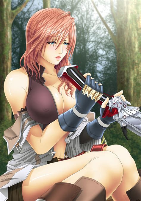 Lightning Farron Final Fantasy And 1 More Drawn By Carrotworks