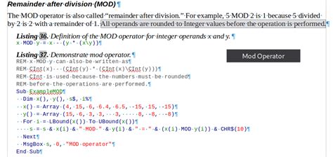 Calc Mod In Sheet Vs Mod In Macro Want To Drive Me Crazy
