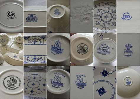 Blue Crockery Backstamps Crockery Pottery Makers Pottery Marks