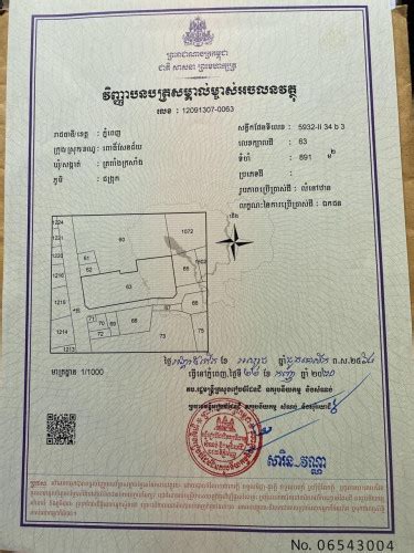 ប្លង់រឹងhard Title In Trapeang Krasang Por Senchey Phnom Penh