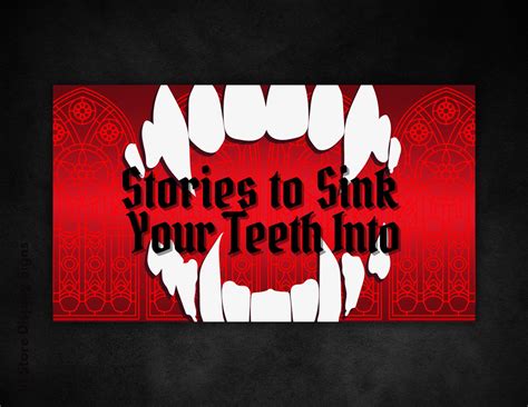 Stories to Sink Your Teeth Into on Behance