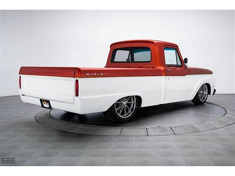 Slammed 1965 Ford F 100 Has A Gt500 Engine And Shelby Written All Over