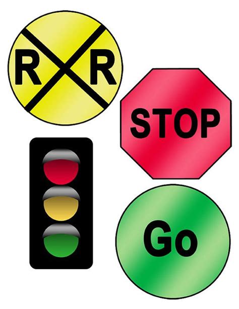 Printable Traffic Signs Instant Digital Download Stop By Printatoy