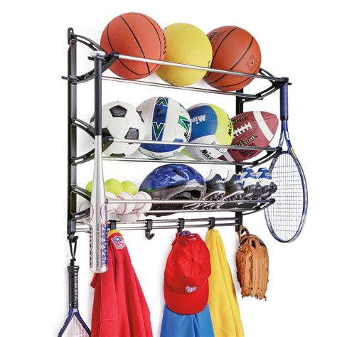 Lynk Sports Equipment Organizer Sports Equipment Organization Garage