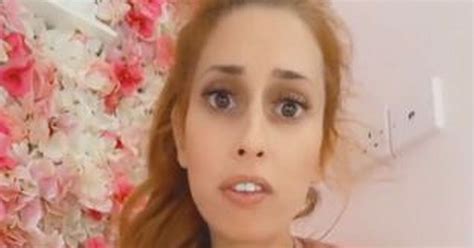Stacey Solomon Creeped Out As Fans Urge Her To Get Holy Water After Discovering Red Stains
