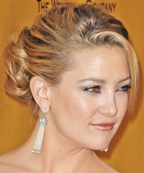 Kate Hudson Long Curly Formal Updo Hairstyle