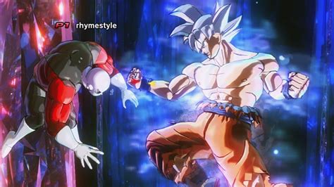 Mastered Ultra Instinct Goku Punches Jiren