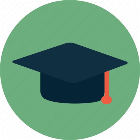 College Graduation Hat School Study University Icon Download On