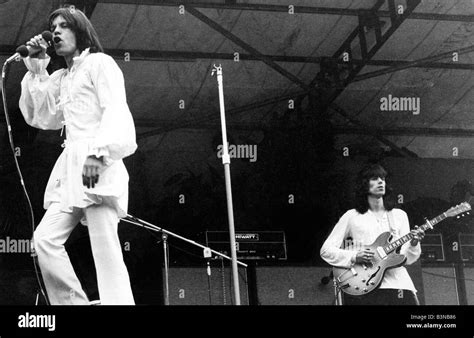 Rolling Stones Im Hyde Park Am 5 Juli 1969 Stockfotografie Alamy